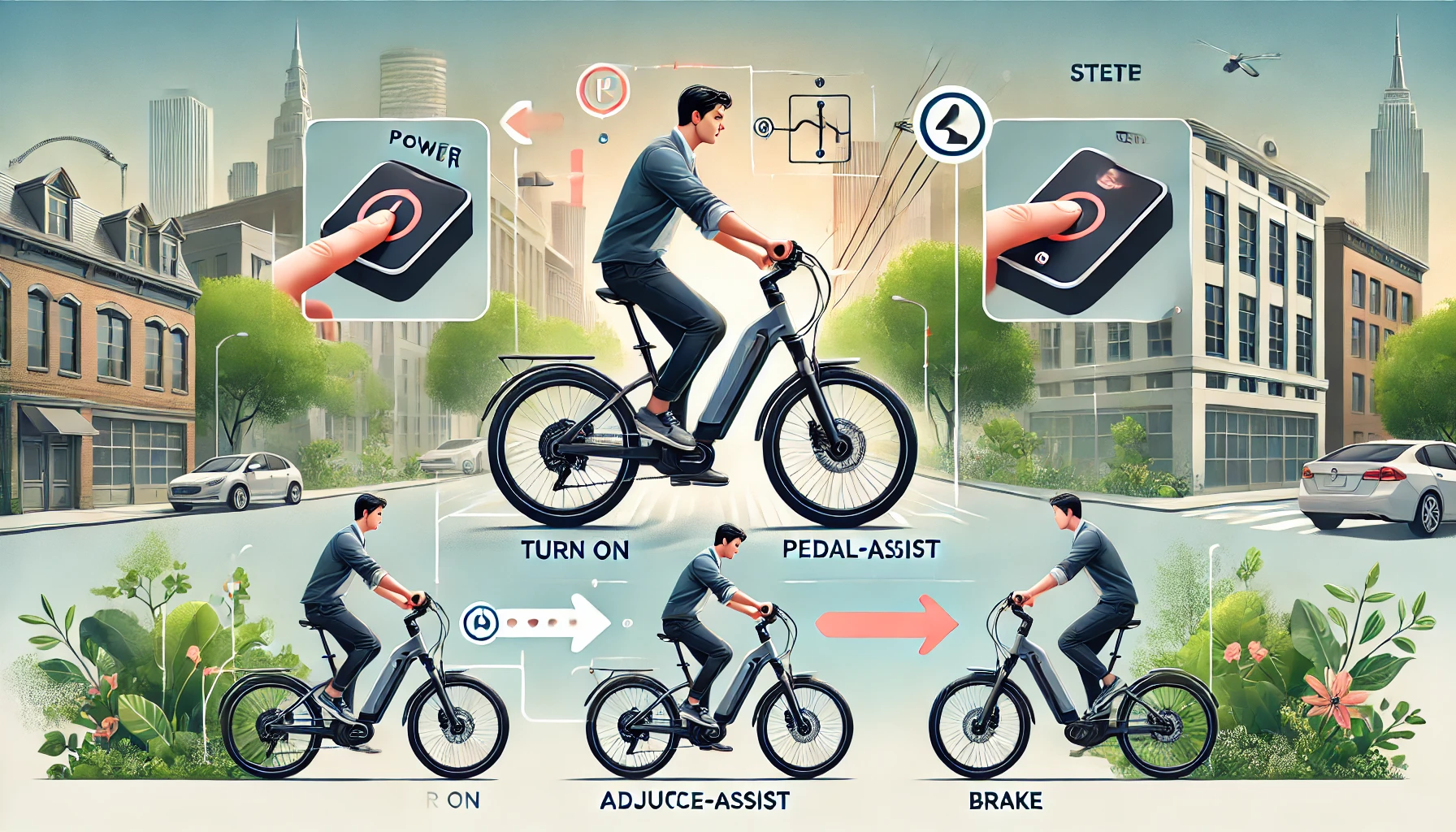 how to use an eBike